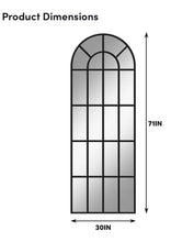 Grid Full Length Mirror