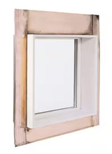 Velux 30-1/2 in. x 30-1/2 in. Fixed Copper Pan-Flashed Skylight with Tempered Glazing!! NEW IN BOX!!