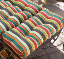 22 in. x 72 in. Sunset Stripe Outdoor Chaise Lounge Cushion! (BRAND NEW - SINGLE CUSHION!)