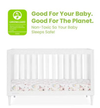 Delta Children Bowie 4-in-1 Convertible Acrylic Crib, White! - Greenguard Gold Certified! (NEW IN BOX)