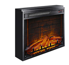 23" Fireplace Insert, Black - RV23P80L- new in box