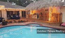 Backyard X-Scapes 35 in. H x 60 ft. L Mexican Palm Thatch Runner! (NEW IN BOX)
