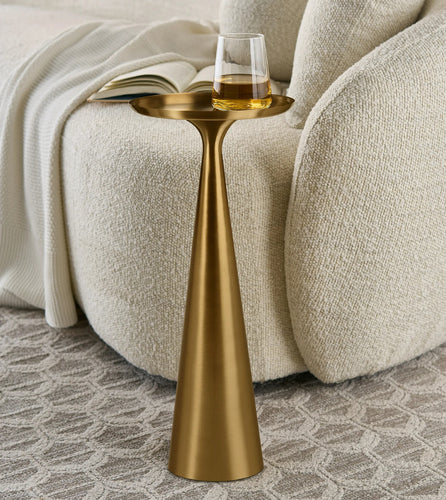 Better Homes & Gardens Truitt Drink Table, Gold!! BRAND NEW!!