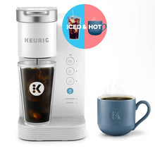 Keurig K-Express Essentials Plus, Iced and Hot Single-Serve K-Cup Pod Coffee Maker, White!! NEW IN BOX!!