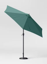9' Round Outdoor Patio Market Umbrella with Black Pole - Threshold! (NEW)