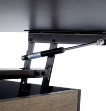Bryson Two-Tone Lift Top with Storage Coffee Table Black - Teamson Home: Modern Home Office Desk! (NEW IN BOX)