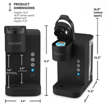 Keurig K-Express Essentials Plus, Iced and Hot Single-Serve K-Cup Pod Coffee Maker, Black!! NEW IN BOX!!