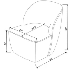 Pasadena Swivel Accent Chair - Threshold designed with Studio McGee! (NEW IN BOX)
