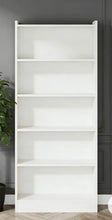 WHITE 6-TIER BOOKCASE, WHITE! (NEW IN BOX)