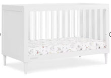 Delta Children Bowie 4-in-1 Convertible Acrylic Crib, White! - Greenguard Gold Certified! (NEW IN BOX)