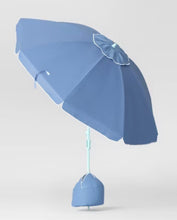 8.5' Outdoor Patio Beach Umbrella Navy - Sun Squad, Navy! (NEW)