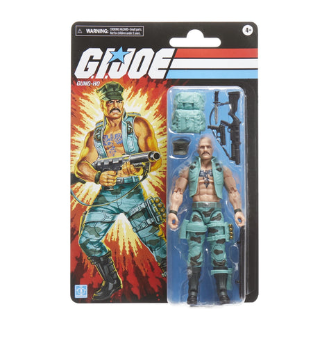 G.I. Joe: Classified Series Gung-Ho Collectible Kids Toy Action Figure- NEW IN BOX! (Only packaging crushed from shipping)