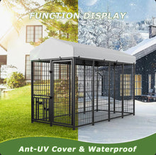 HomLux Metal Yard Kennel With Door