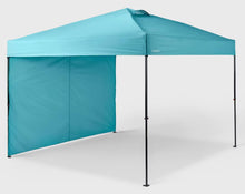 10x10 Steel Weekender Canopy with Wind Vent and Shade Wall - Embark™: Patio Gazebo! (NEW)