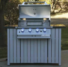 30 in. 4-Burner Built-In Gas Grill with Rotisserie Burner! (BRAND NEW)