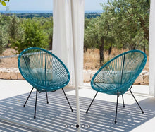 Outdoor Hammock Weave Patio Chair (Set of 2) new and assembled