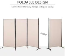Homcom Beige 3-Panel Room Divider!! NEW IN BOX!!