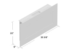 36-Inch Wall Mounted Electric Fireplace - Color LED Flame and 3 Media Backgrounds with Adjustable Brightness and Remote