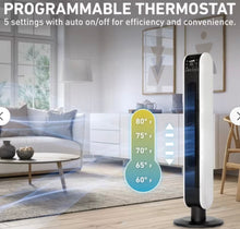 Holmes 40' Wi-Fi Tower Oscillating Fan with Clean Breeze! (NEW)
