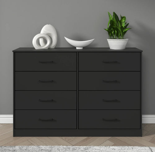 Mainstays Ardent 8 Drawer Dresser, Black! (NEW IN BOX)