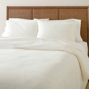 Fine Stripe Duvet & Sham Set Twilight Taupe/Sour Cream - Hearth & Hand!! NEW!!