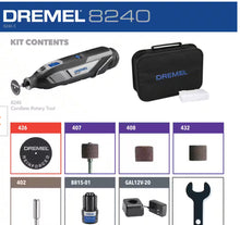 8240 12V Li-Ion 2-Amp Variable Speed Cordless Rotary Tool Kit with Battery, Charger, 5-Accessories and Storage Bag
by Dremel- new!