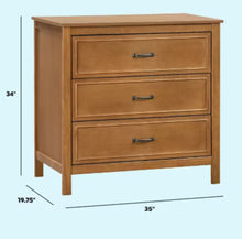 DaVinci Charlie 3-Drawer Dresser - Chestnut