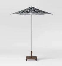 55lbs Polycrete Square Outdoor Patio Market Umbrella Bases with Wheels - Threshold! (NEW IN BOX)