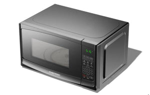 Chefman 0.7 cu. ft.Countertop Microwave in Black with Presets, Power Levels, Mute, 30 Seconds, Eco Mode, Child lock, 700 Watts! (NEW IN BOX)