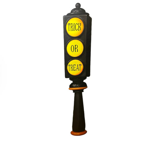 New Hyde And Eek LED Trick or Treaters Stop Sign w/Timer 42