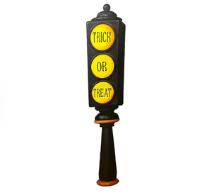 New Hyde And Eek LED Trick or Treaters Stop Sign w/Timer 42"**New in box**