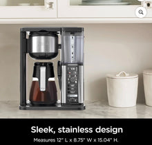 Ninja Specialty Coffee Maker, Hot & Iced Coffee, 6 Brew Styles, 10-Cup Carafe, Fold-Away Frother, Permanent Filter, Removable Reservoir, Black, CM300