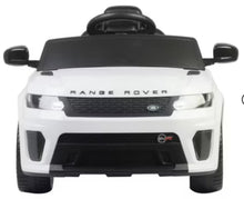 Best Ride on Cars 12V Range Rover Powered Ride-On - White: Plastic, 3+ Years, 55 lbs Capacity! (NEW IN BOX)