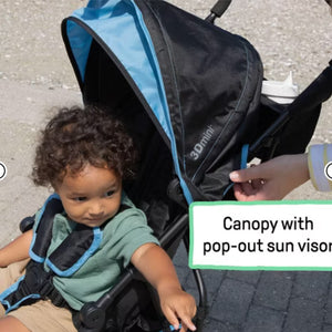 Summer Infant 3Dmini Convenience Stroller - Blue! (BRAND NEW)