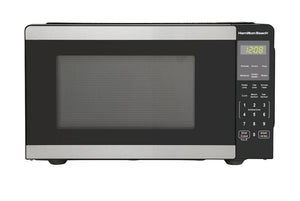 Hamilton Beach 0.9 Cu. Ft. Stainless Steel Countertop Microwave Oven! **New,Dented from shipping**