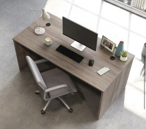 Affirm 59.055 in. Hudson Elm Computer Desk with Melamine Top! (NEW IN BOX)