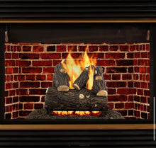 Pleasant Hearth Willow Oak 18 in. Vented Gas Log Set- WE DO NOT SHIP!!