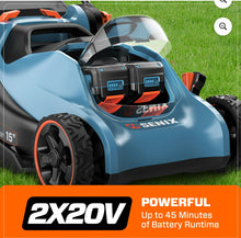 SENIX 40V Brushless  16in Deck Battery Lawn Mower, 15in Cutting Blade, 2-in-1 Mulching & Bagging Cordless Push Mower,  6-Position  Adjustment, LPPX2-M4- new in box