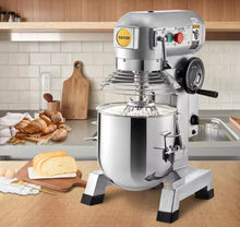 Commercial Stand Mixer 15 qt. Dough Mixer Heavy Duty Silver Electric Food Mixer with 3-Speeds Adjustable 500 W! (NEW - MINOR DAMAGE FROM SHIPPING!)