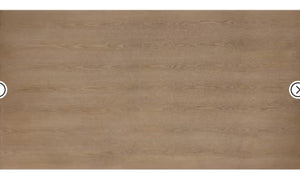 Grant Wood Dining Table Rustic Beige - Finch: Modern Farmhouse Style, Seats Six, Trestle Base! (NEW IN BOX - TABLE ONLY!)