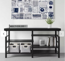 Adjustable Storage TV Stand, Black! (NEW IN BOX)