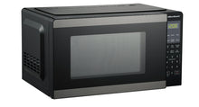 Hamilton Beach 0.9 cu. ft. Countertop Microwave Oven, 900 Watts, Black Stainless Steel, New**New,dented from shipping**