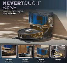 Shark PowerDetect NeverTouch 13in Robotic Vacuum and Mop with Smart Navigation Path, Bagless, HEPA, Multisurface in Gray!! NEW IN BOX!!