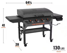Blackstone 4-Burner Liquid Propane Outdoor Griddle with Hood in Black!! NEW IN BOX!!