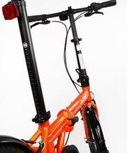 ZiZZO Via 7 Speed 20" Folding Cruiser Bike - Metallic Orange! (NEW & ASSEMBLED)