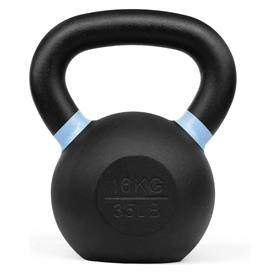 Yes4All 16kg / 35lb Powder Coated Kettlebell, Single**New**￼