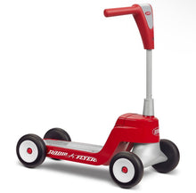 Radio Flyer Scoot 2 Scooter - Red: Steel & Plastic, Ages 1-4, 44.1 lbs Capacity!! NEW IN BOX!!