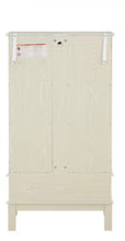 Timothy White Wood 51.6 in. Curio Display Cabinet with 2 Doors and Adjustable Glass Shelves! (NEW IN BOX)