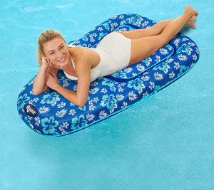 Aqua Luxury Inflatable Pool Recliner, 2-pack! (BRAND NEW IN BOX)