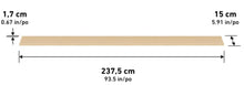 Artika Panolok Slat Wall Set, 6 Boxes of 8, Oak! (NEW IN BOXES, 6 BOXES OF 8 SLATS)!!